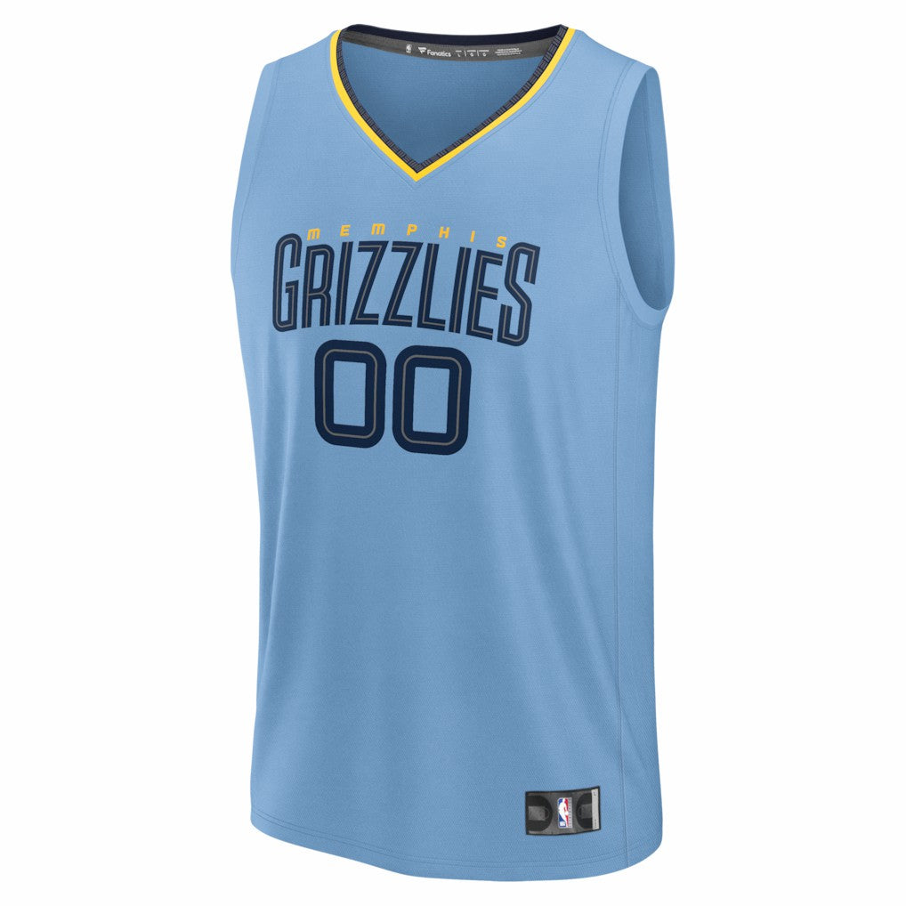 Light Blue Memphis Grizzlies Youth Fastbreak Custom Jersey | NBA