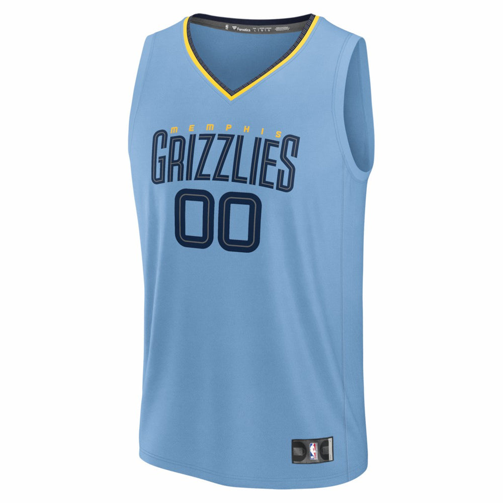 Light Blue Memphis Grizzlies Youth Fastbreak Custom Jersey | NBA
