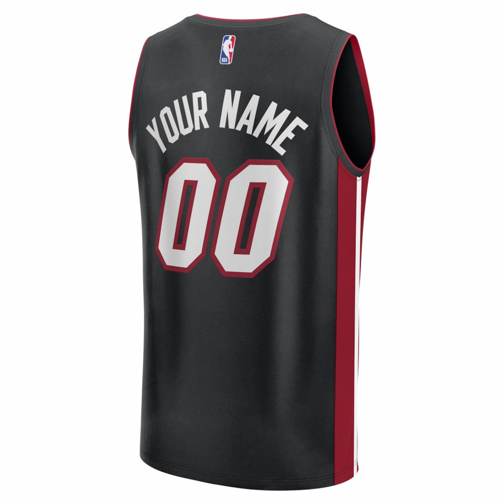 Black Miami Heat Fastbreak Custom Jersey | NBA