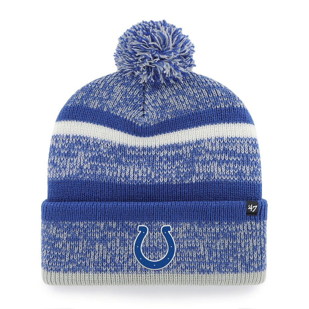 Indianapolis Colts '47 Northward Cuffed Knit Hat with Pom | NFL Outlet
