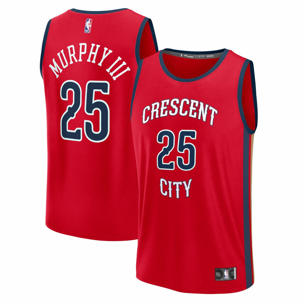 Red Trey Murphy III New Orleans Pelicans Fast Break Replica Player Jersey | NBA