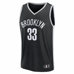 Black Nic Claxton Brooklyn Nets Fast Break Replica Jersey | NBA