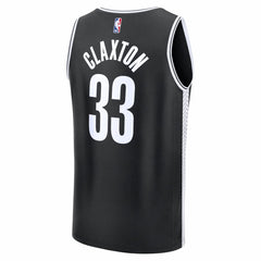 Black Nic Claxton Brooklyn Nets Fast Break Replica Jersey | NBA