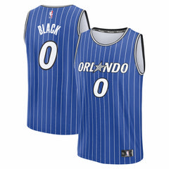 Royal Anthony Black Orlando Magic Fast Break Replica Jersey | NBA