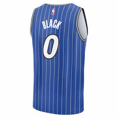 Royal Anthony Black Orlando Magic Fast Break Replica Jersey | NBA
