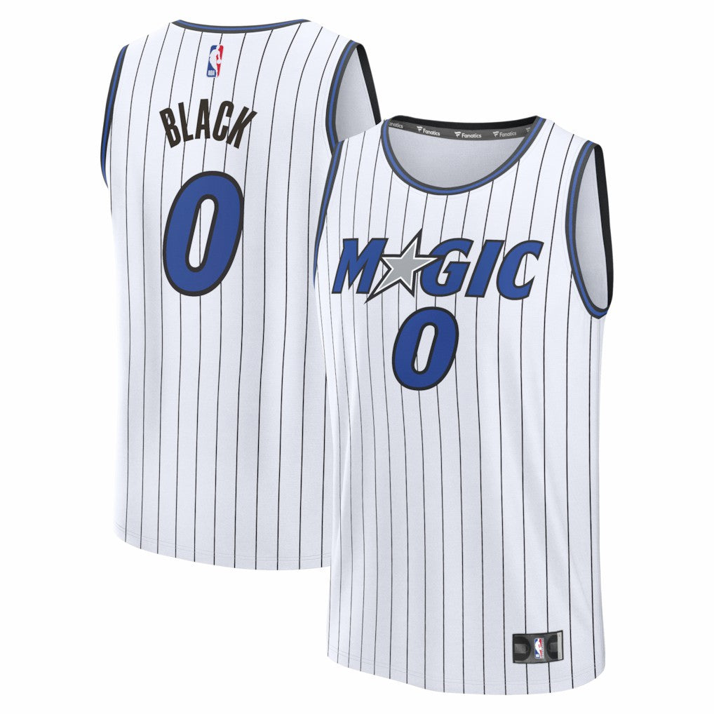 White Anthony Black Orlando Magic Fast Break Replica Jersey | NBA