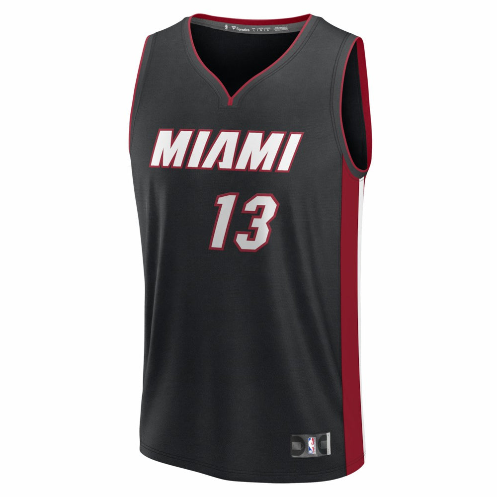 Black Bam Adebayo Miami Heat Fast Break Replica Jersey | NBA