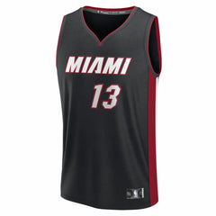 Black Bam Adebayo Miami Heat Fast Break Replica Jersey | NBA