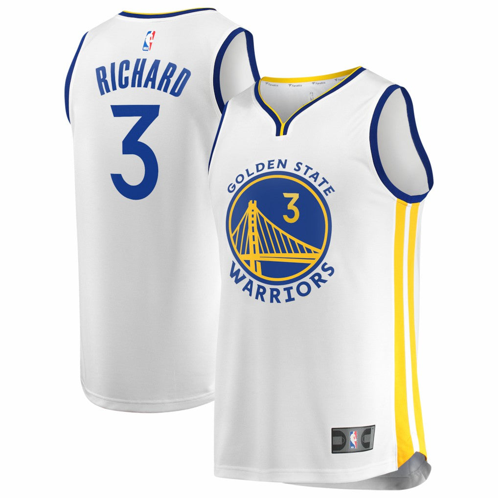 White Will Richard Golden State Warriors Fast Break Replica Jersey sale | NBA