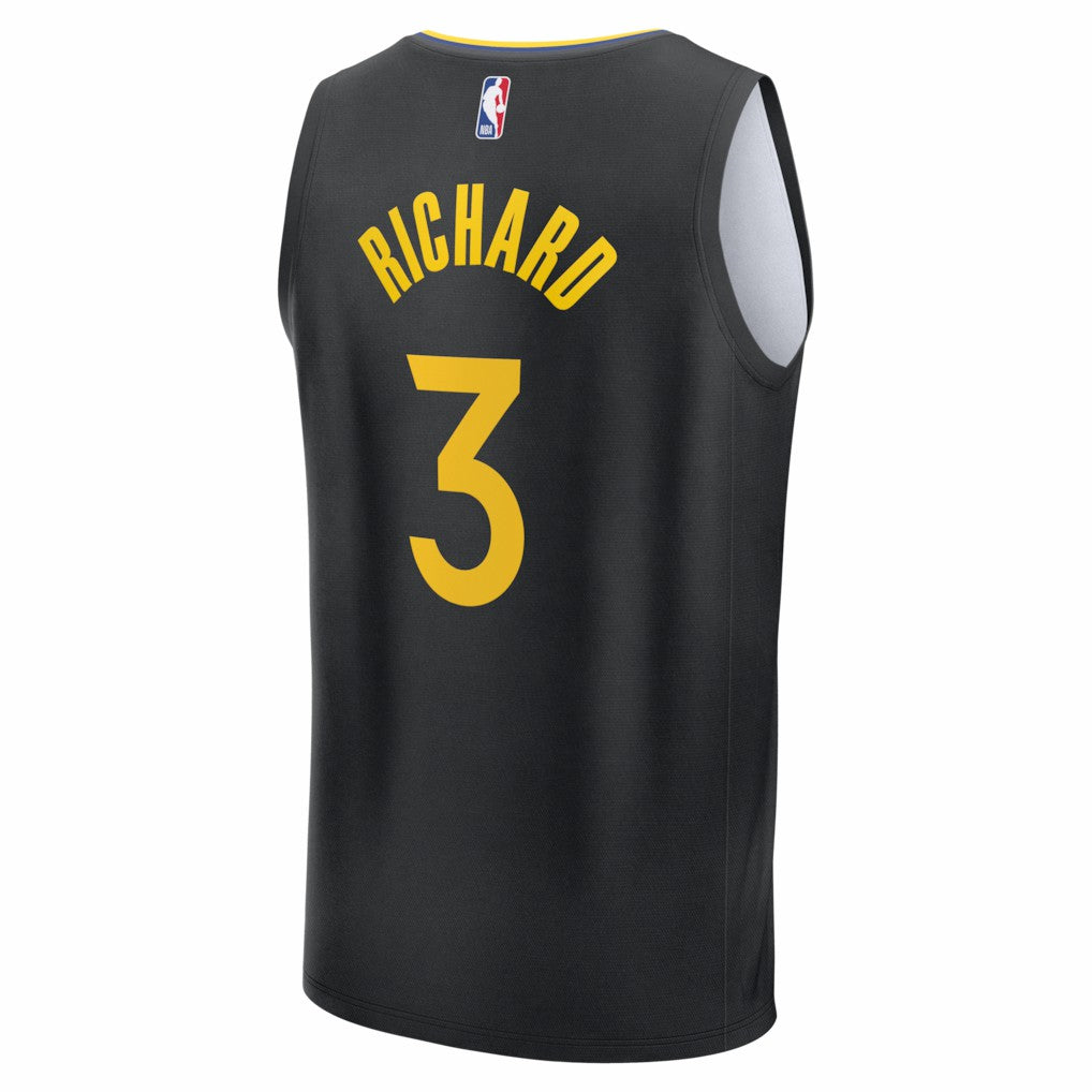 Black Will Richard Golden State Warriors Fast Break Replica Player Jersey sale | NBA
