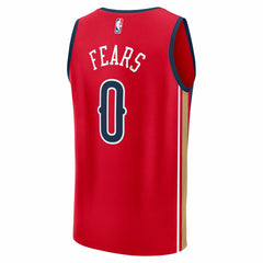 Red Jeremiah Fears New Orleans Pelicans Fast Break Replica Player Jersey | NBA