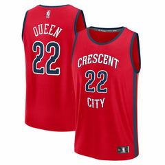 Red Derik Queen New Orleans Pelicans Fast Break Replica Player Jersey | NBA