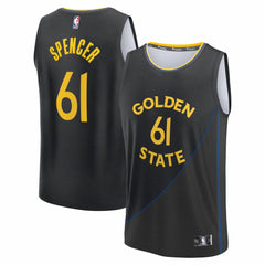 Black Pat Spencer Golden State Warriors Fast Break Replica Player Jersey sale | NBA