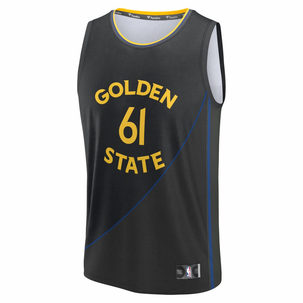 Black Pat Spencer Golden State Warriors Fast Break Replica Player Jersey sale | NBA