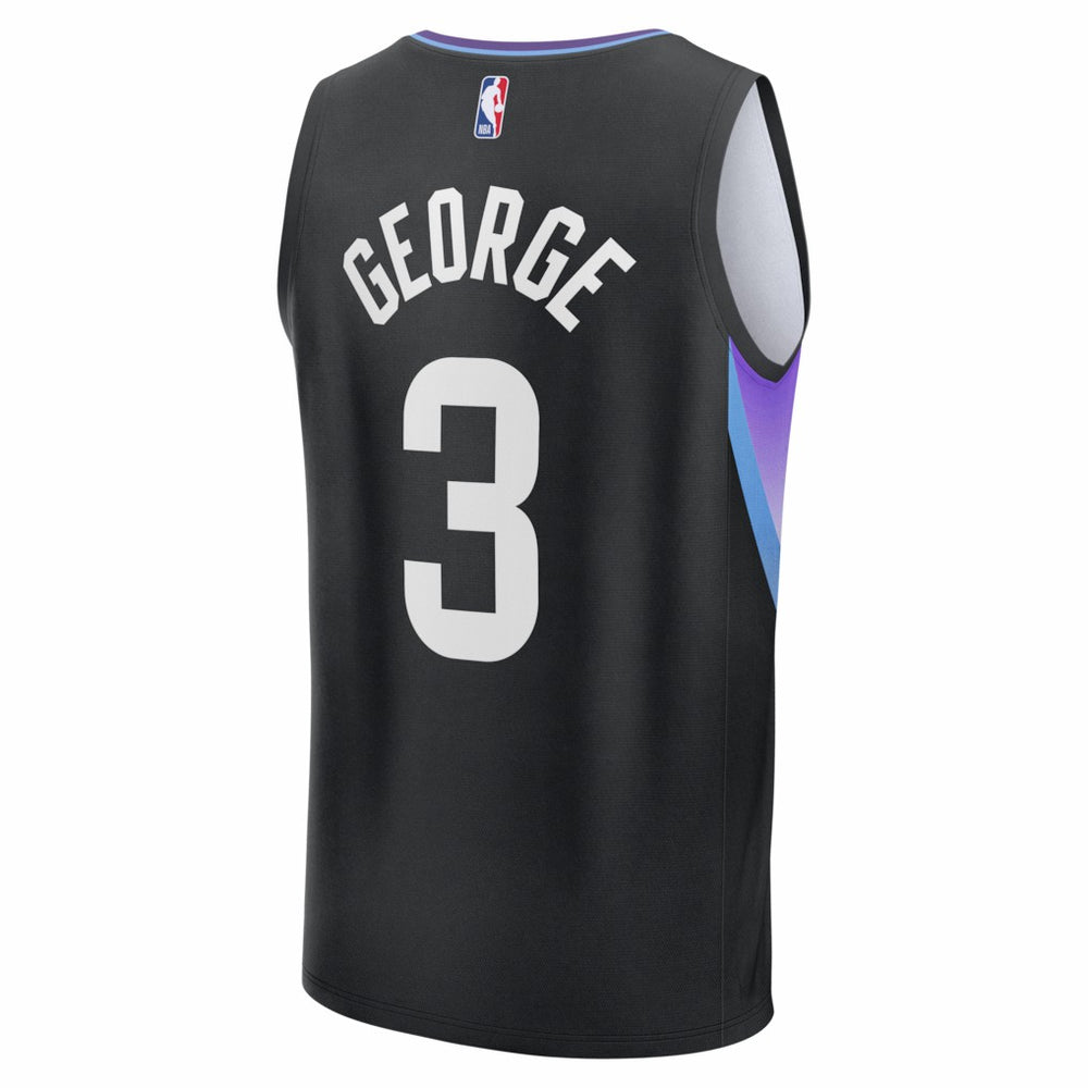 Black Keyonte George Utah Jazz Fast Break Replica Jersey | NBA