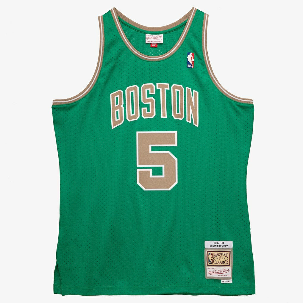 Kelly Green Kevin Garnett Boston Celtics 2007-08 Hardwood Classics Swingman Jersey | NBA