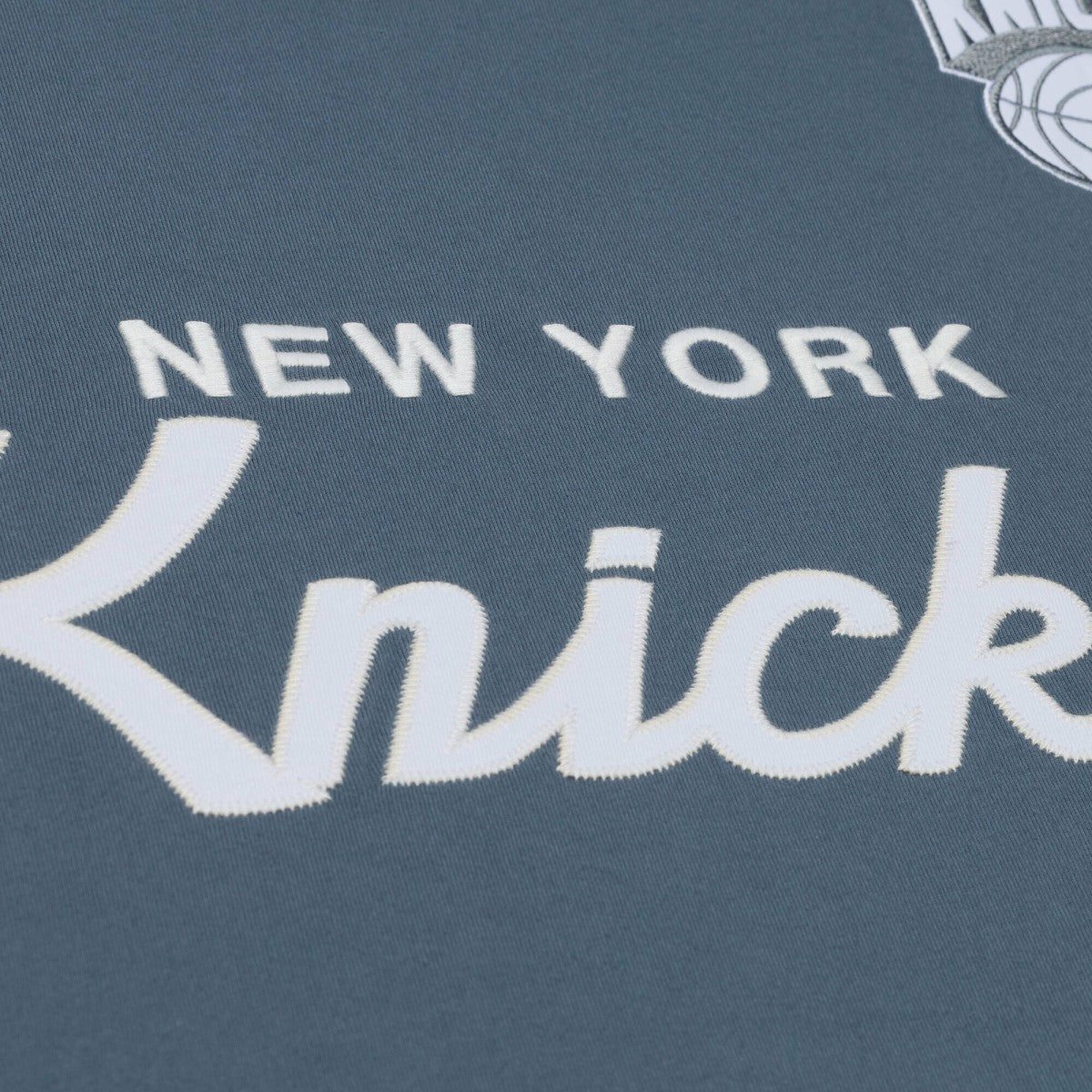 Blue New York Knicks Thunderstorm T-Shirt | NBA
