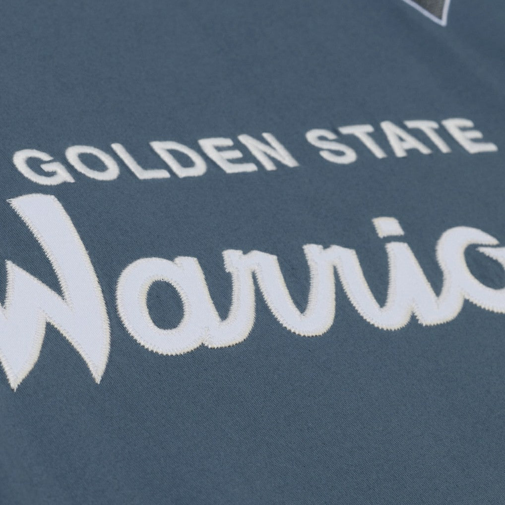 Blue Golden State Warriors Thunderstorm T-Shirt sale | NBA
