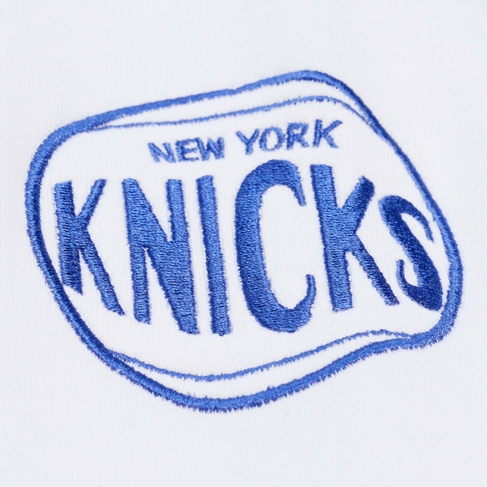 White New York Knicks Arctic Fleece Sweatshirt | NBA