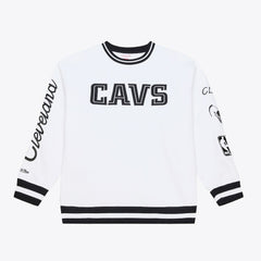 White Cleveland Cavaliers Arctic Fleece Sweatshirt sale | NBA