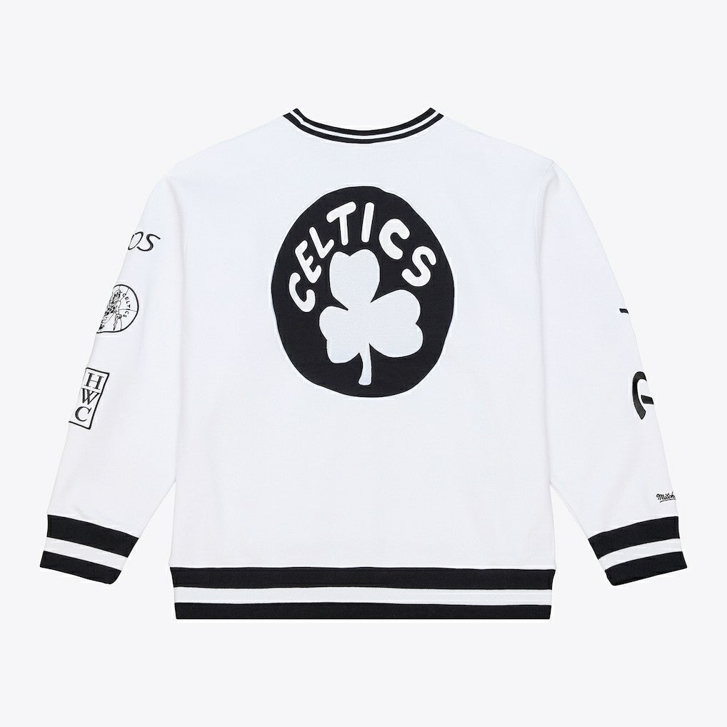 White Boston Celtics Arctic Fleece Sweatshirt | NBA