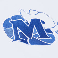 White Dallas Mavericks Arctic Fleece Sweatshirt sale | NBA