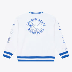 White Golden State Warriors Arctic Fleece Sweatshirt sale | NBA