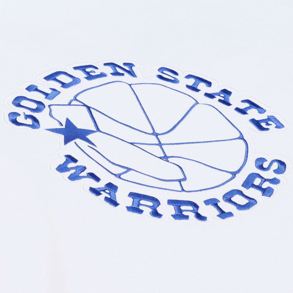 White Golden State Warriors Arctic Fleece Sweatshirt sale | NBA