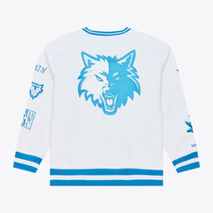 White Minnesota Timberwolves Arctic Fleece Sweatshirt | NBA