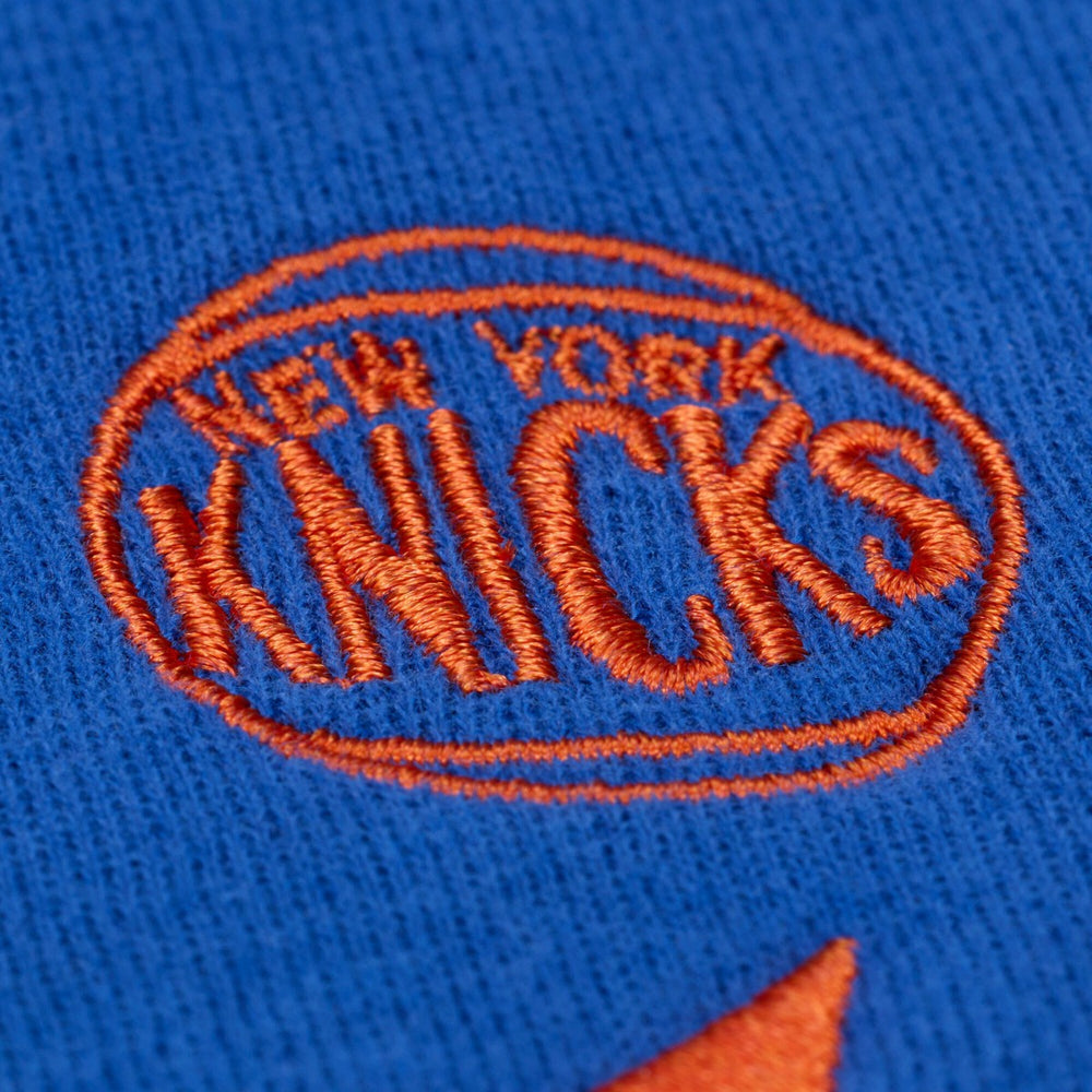 Royal New York Knicks Women's Hardwood Classics Script Lightweight Sweatshirt | NBA