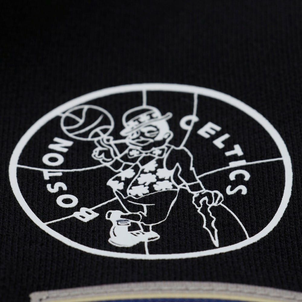 Black Boston Celtics Women's Hardwood Classics Script Lightweight Sweatshirt | NBA