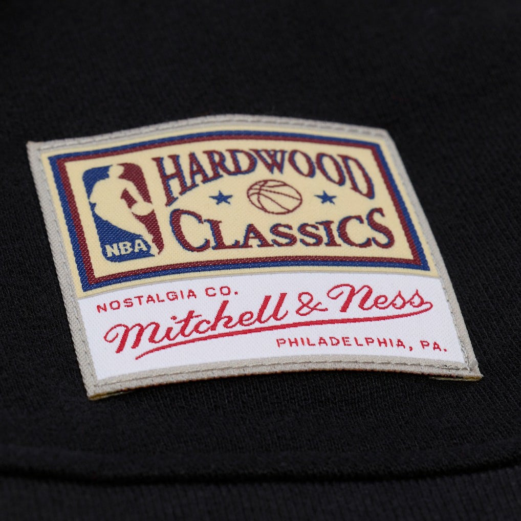 Black Denver Nuggets Women's Hardwood Classics Script Lightweight Sweatshirt sale | NBA