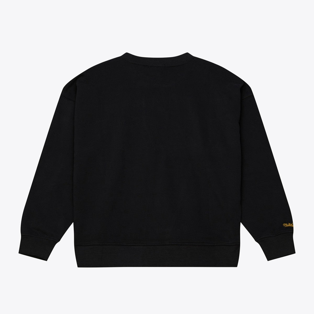 Black Los Angeles Lakers Women's Hardwood Classics Script Lightweight Sweatshirt | NBA