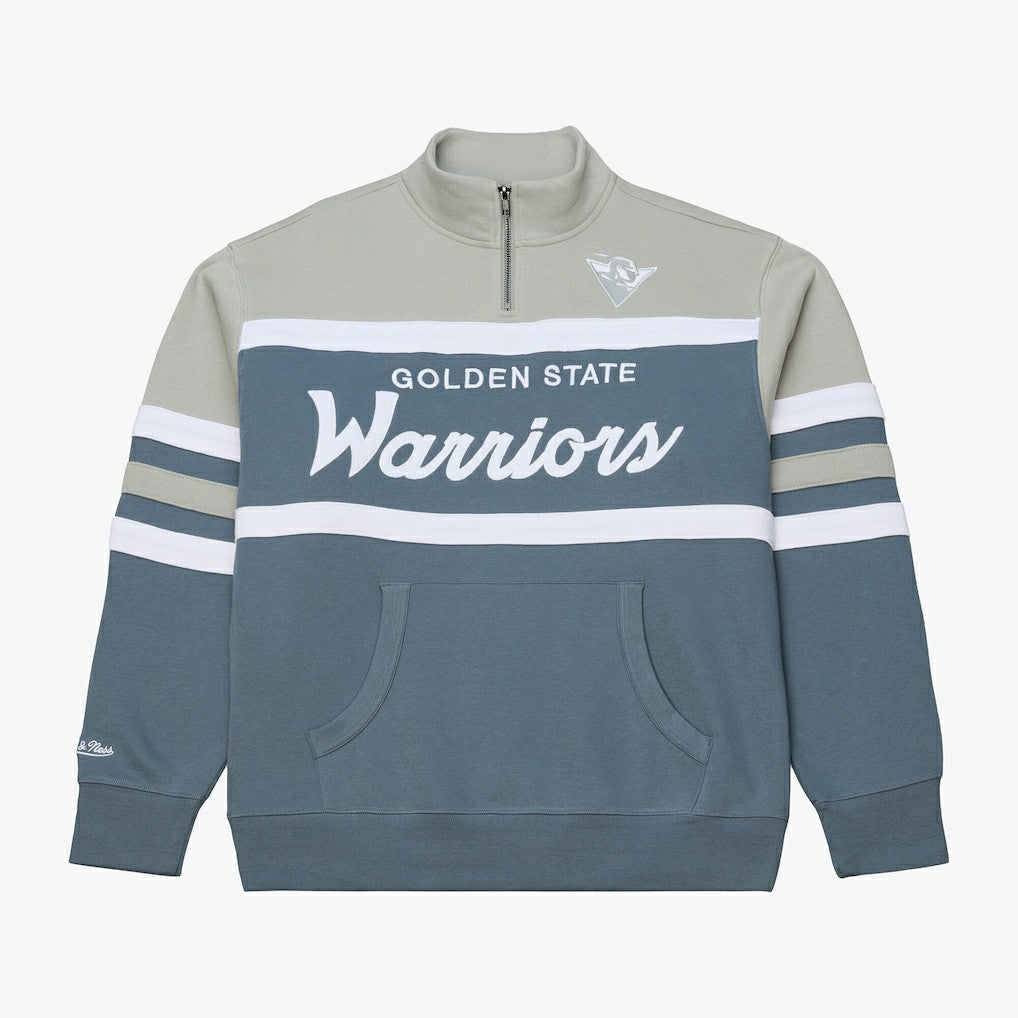 Blue Golden State Warriors Thunderstorm Head Coach Quarter-Zip Jacket sale | NBA