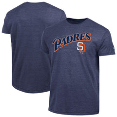 San Diego Padres Champion Cooperstown Wordmark Lockup Tri-Blend T-Shirt - MLB T-shirts