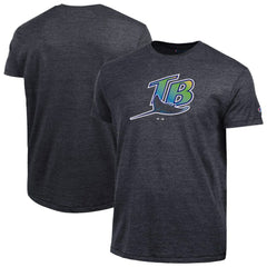Tampa Bay Rays Champion Cooperstown Logo Tri-Blend T-Shirt - MLB T-shirts