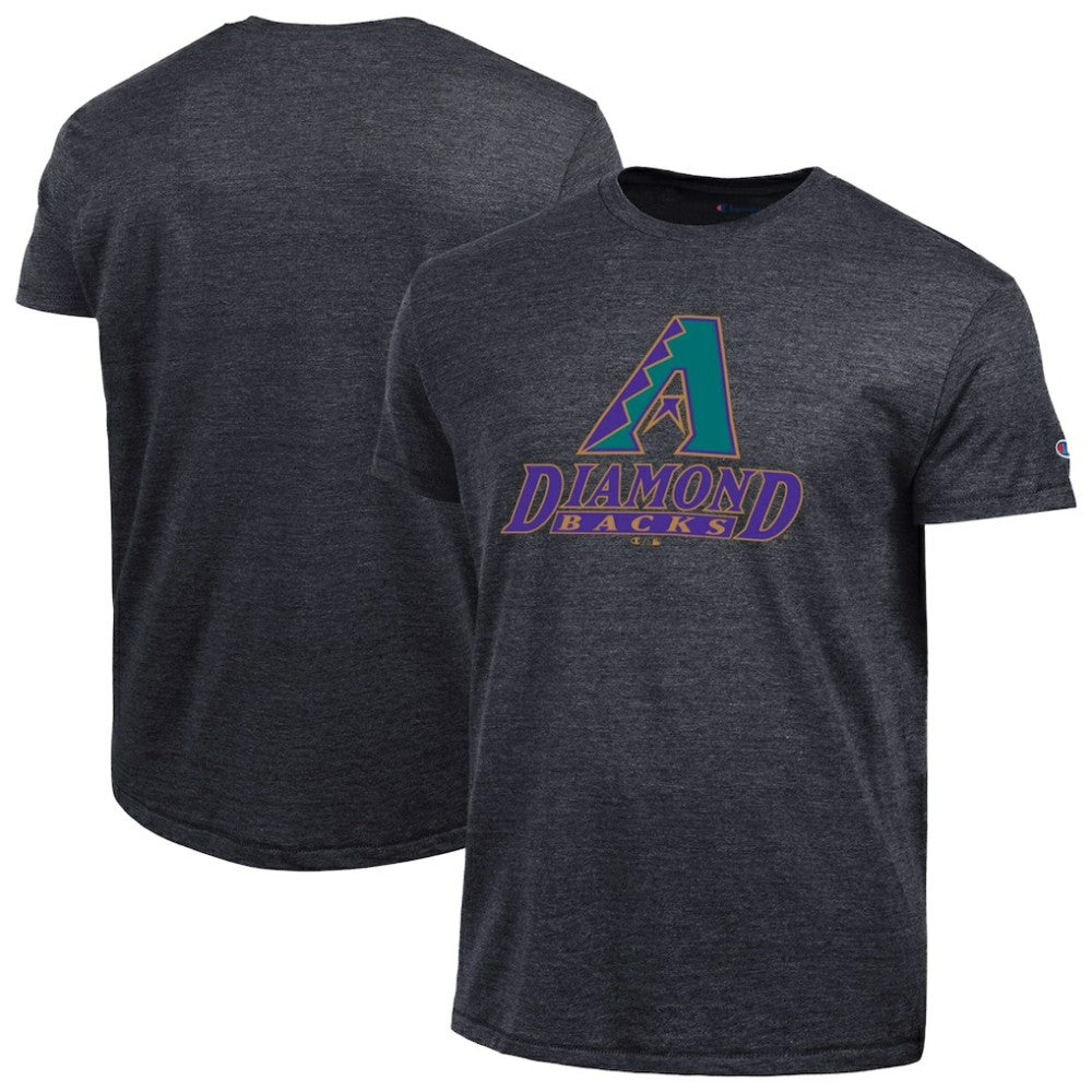 Arizona Diamondbacks Champion Cooperstown Logo Tri-Blend T-Shirt - MLB T-shirts