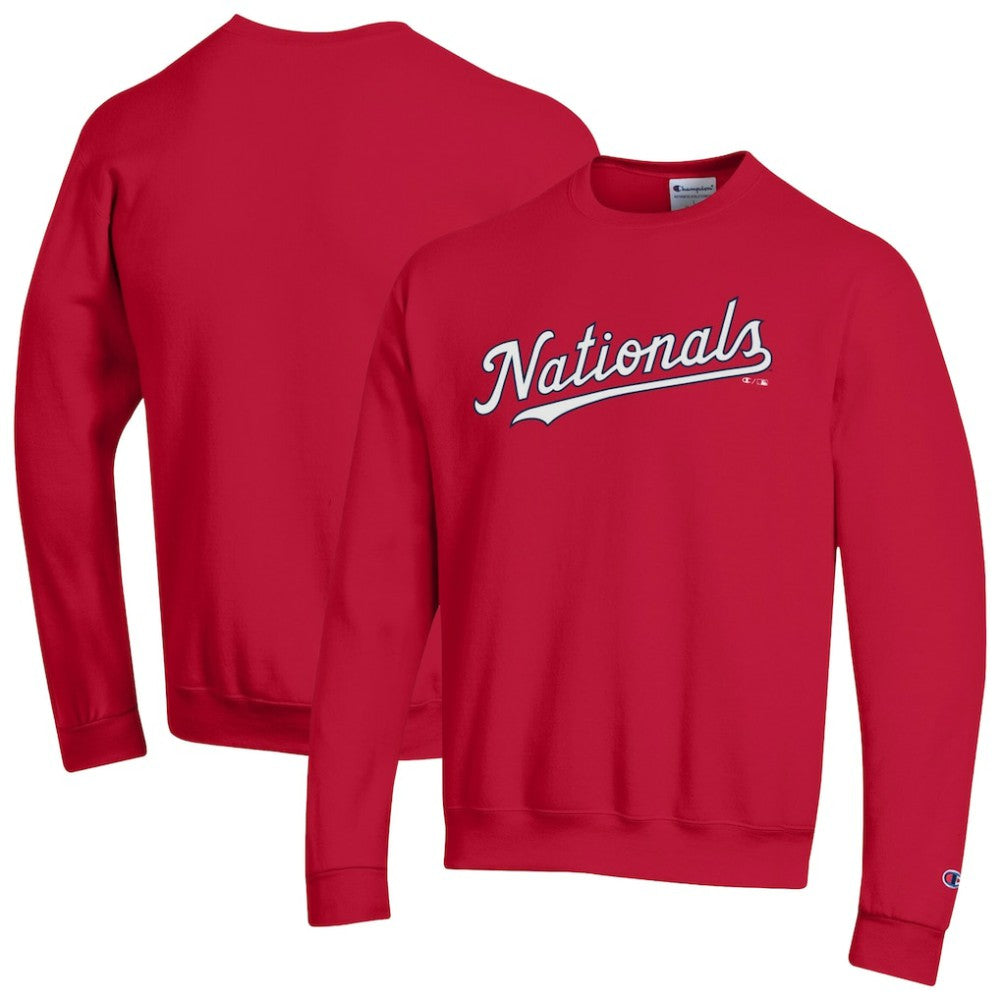 Washington Nationals Champion Powerblend Wordmark Sweatshirt - MLB Sweatshirts