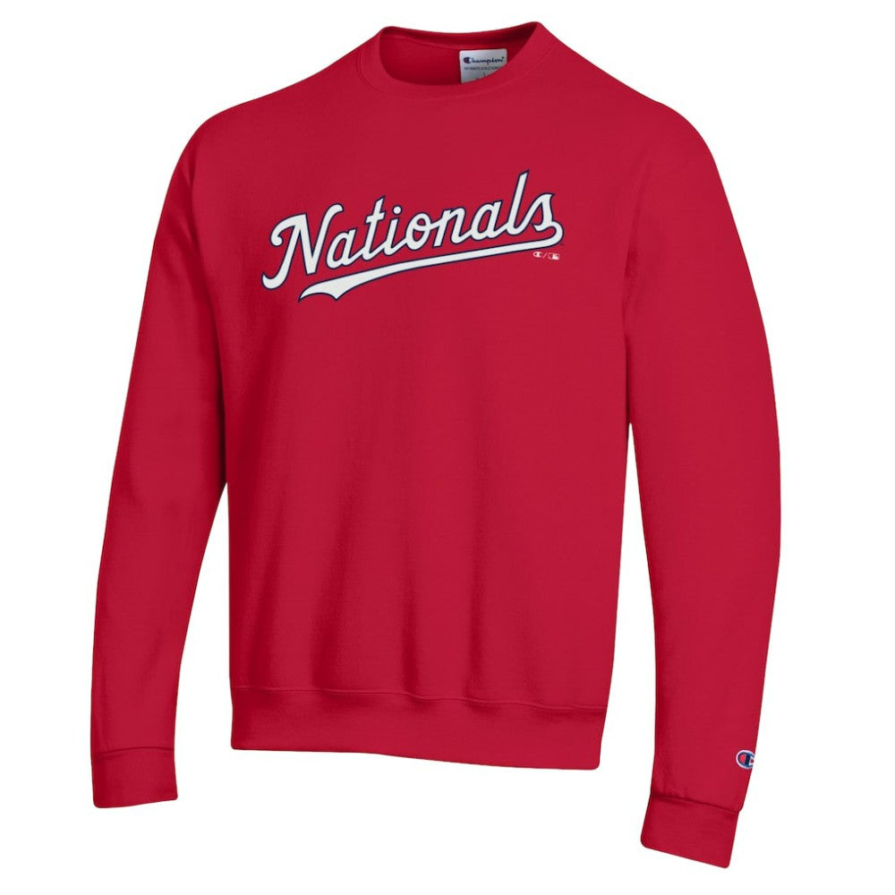Washington Nationals Champion Powerblend Wordmark Sweatshirt - MLB Sweatshirts