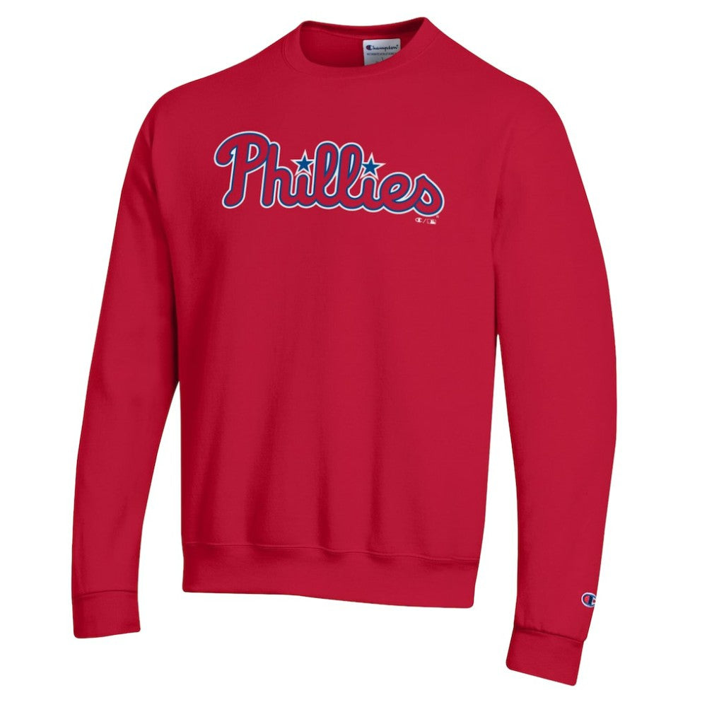 Philadelphia Phillies Champion Powerblend Wordmark Sweatshirt - MLB Sweatshirts