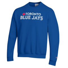 Toronto Blue Jays Champion Powerblend Wordmark Sweatshirt - MLB Sweatshirts
