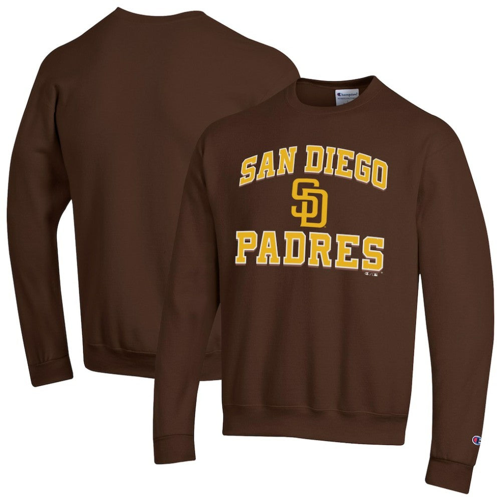 San Diego Padres Champion Heart & Soul Powerblend Sweatshirt - MLB Sweatshirts