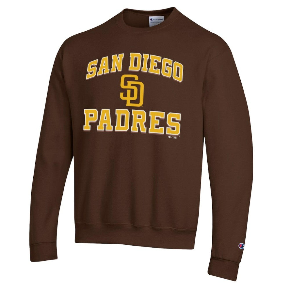 San Diego Padres Champion Heart & Soul Powerblend Sweatshirt - MLB Sweatshirts