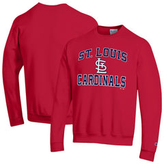 St. Louis Cardinals Champion Heart & Soul Powerblend Sweatshirt - MLB Sweatshirts
