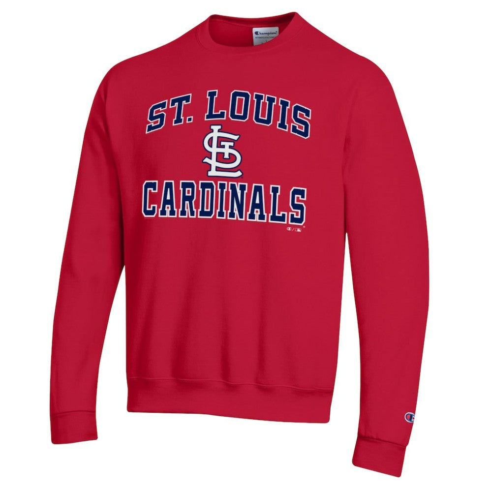 St. Louis Cardinals Champion Heart & Soul Powerblend Sweatshirt - MLB Sweatshirts