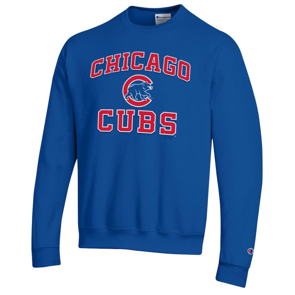 Chicago Cubs Champion Heart & Soul Powerblend Sweatshirt - MLB Sweatshirts