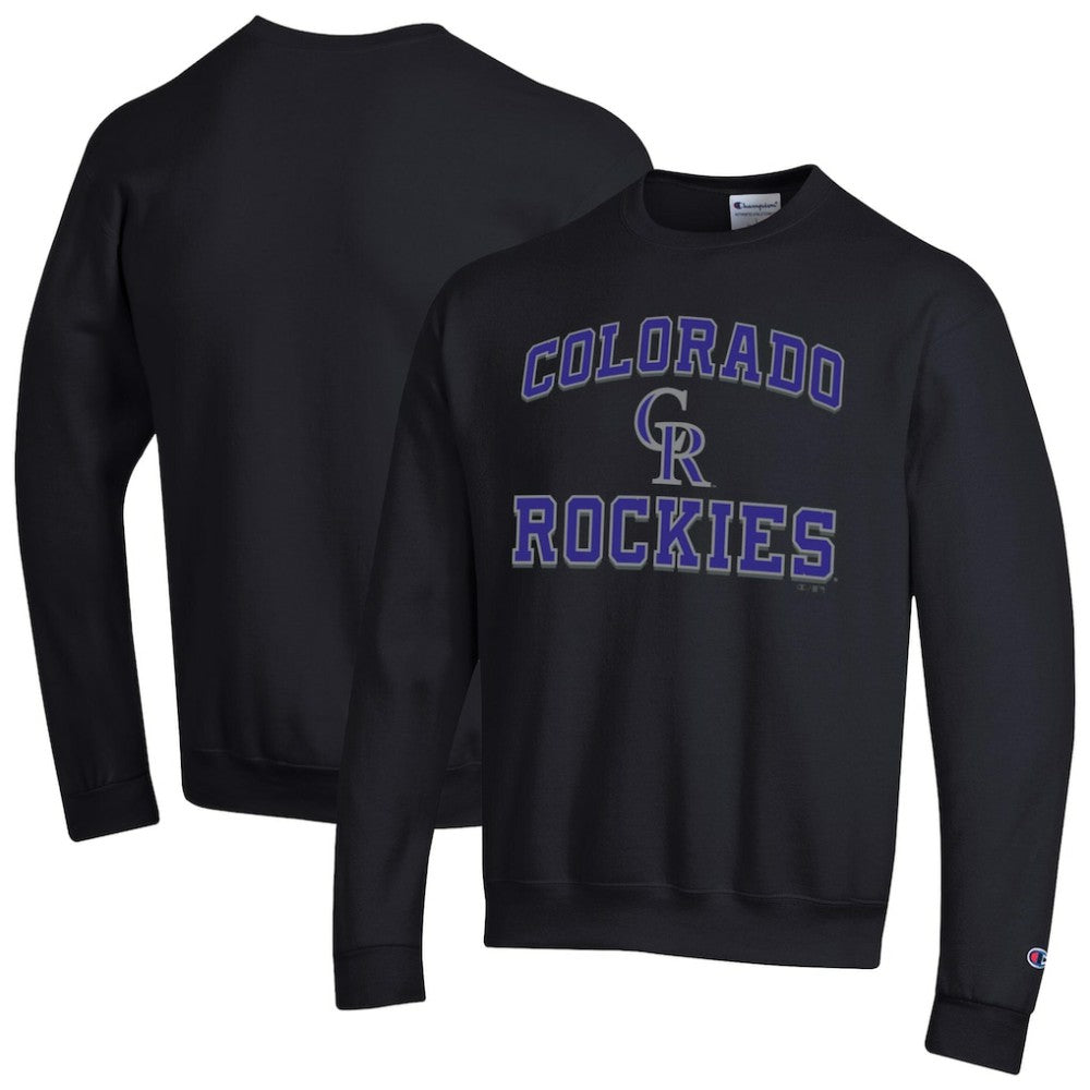 Colorado Rockies Champion Heart & Soul Powerblend Sweatshirt - MLB Sweatshirts