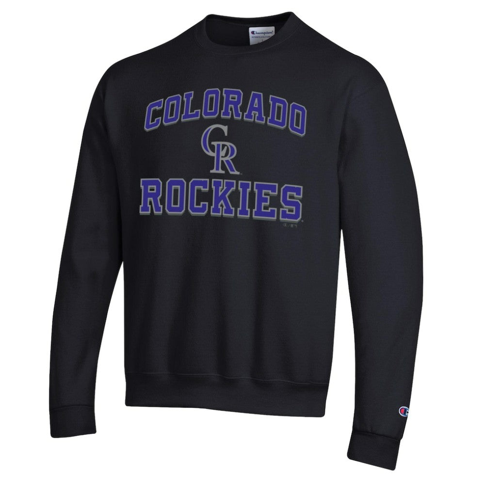 Colorado Rockies Champion Heart & Soul Powerblend Sweatshirt - MLB Sweatshirts