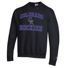 Colorado Rockies Champion Heart & Soul Powerblend Sweatshirt - MLB Sweatshirts