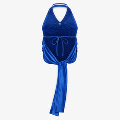 Royal Golden State Warriors Off Season x NBA Women's Halter Top sale | NBA